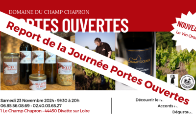 Report de la Journée Portes Ouvertes au Domaine du Champ Chapron